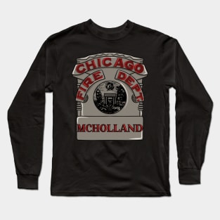 Randy 'Mouch' McHolland | Chicago Fire Badge Long Sleeve T-Shirt